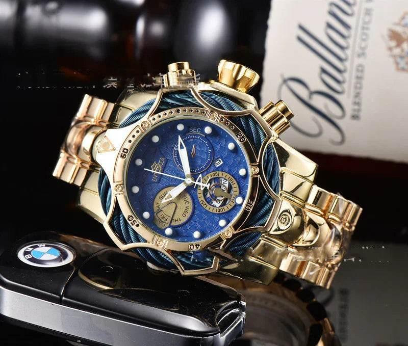 Invicta Large Plate Quartz Watch – Casual Style for Men - ZA-Zola