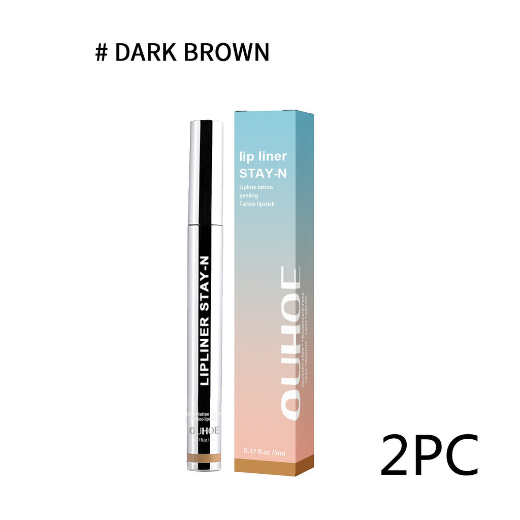 Lip Liner Pen Waterproof Long Lasting | Dark Brown Makeup