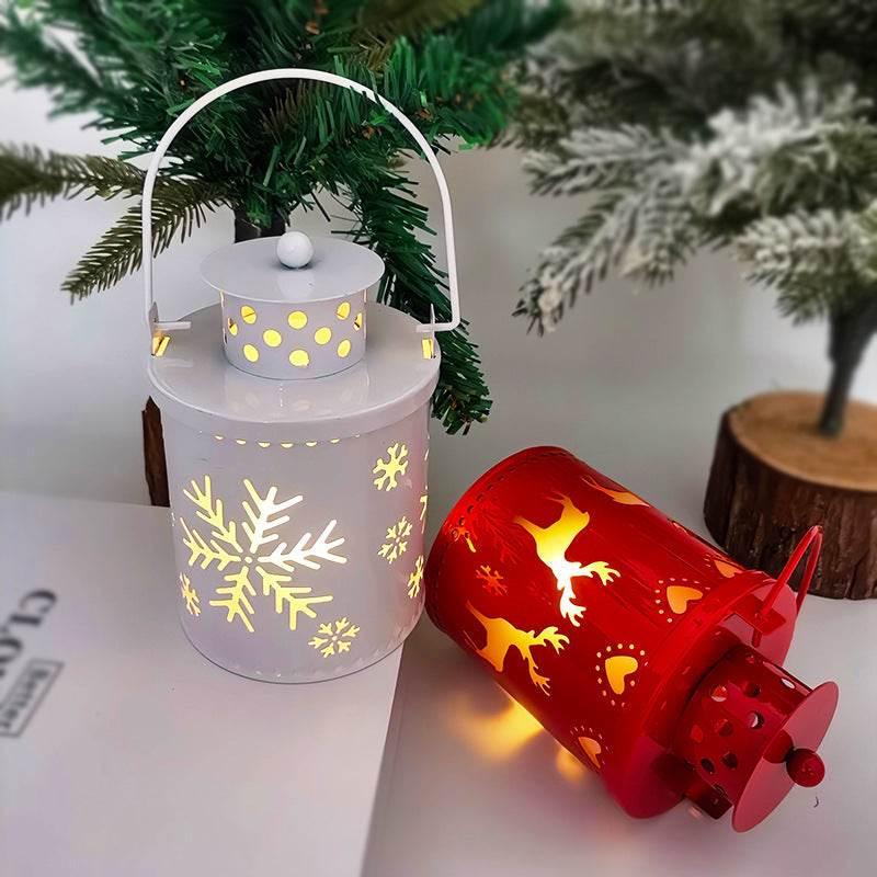 Christmas LED Candle Lanterns Nordic Wind Lights - ZA-Zola