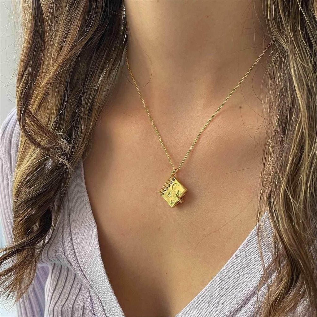 Shop Openable Love Book Necklace – Order Today! - ZA-Zola