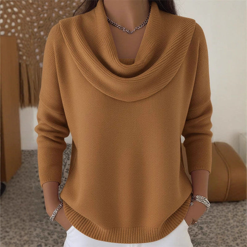 Winter Long Sleeved Sweater | Cute Autumn Pullover