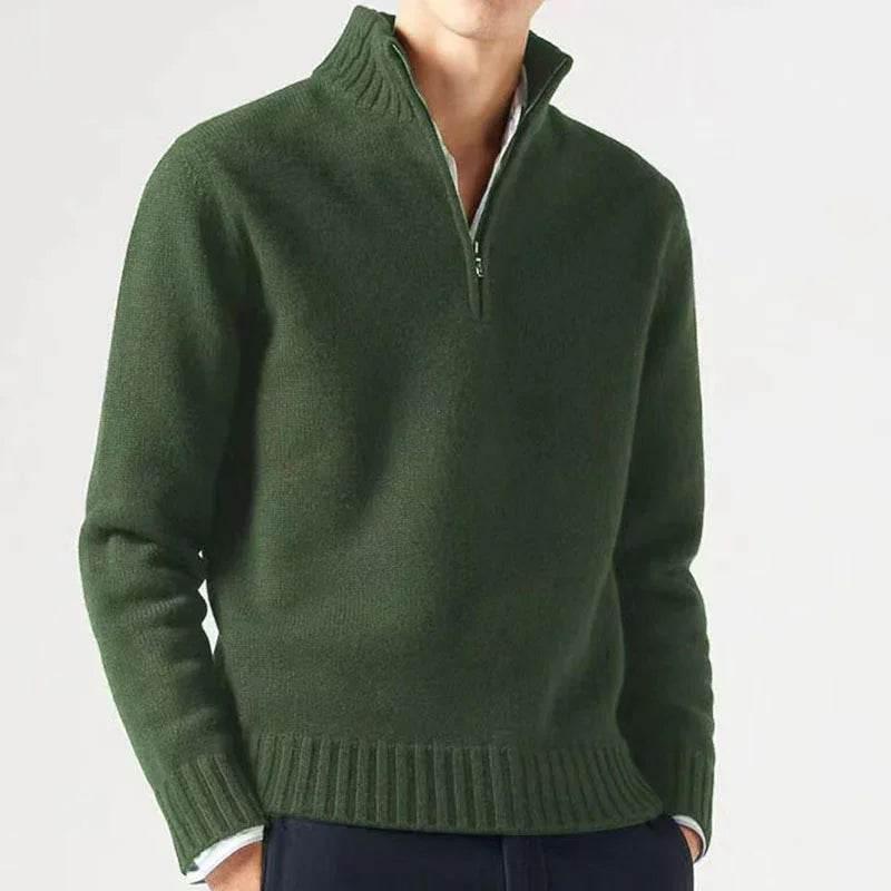 Men's Thickened Thermal Sweater - Slim Fit Style - ZA-Zola