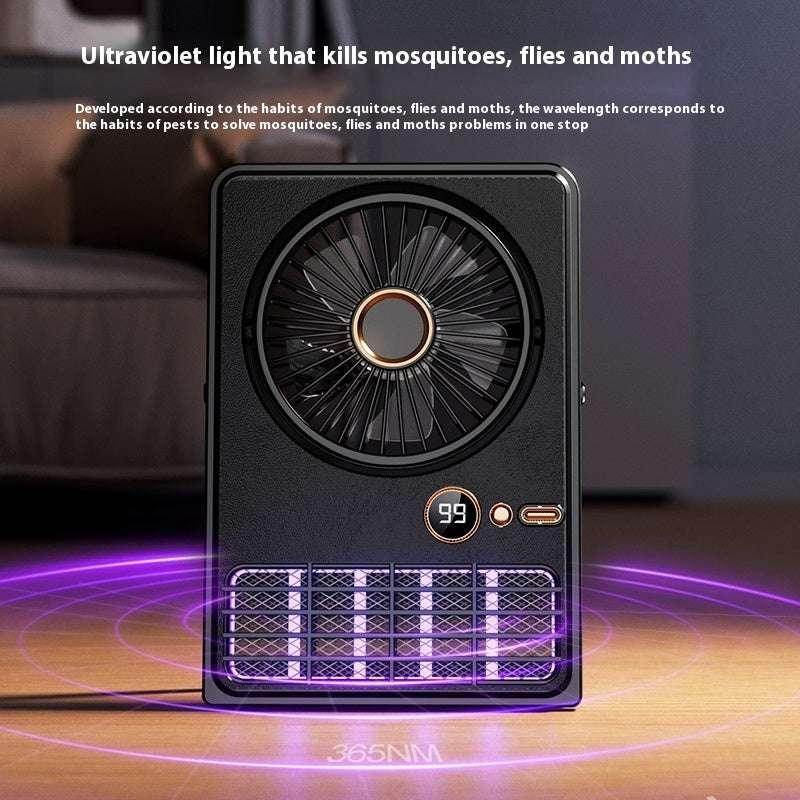 Rechargeable Fan Mosquito Killer Lamp Outdoor Use - ZA-Zola