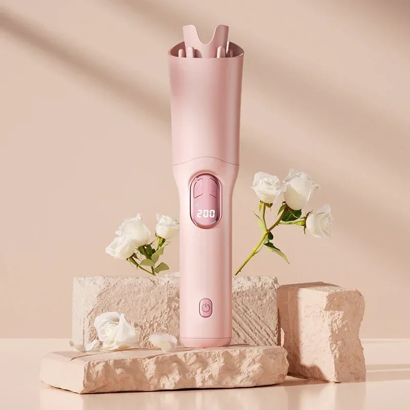 Wireless Hair Curler LCD Charging Portable Styler - ZA-Zola