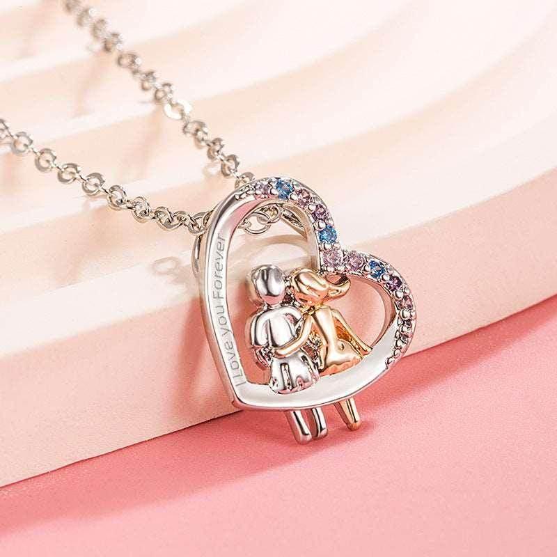 Shop Love Couple Heart Necklace – Buy Now! - ZA-Zola