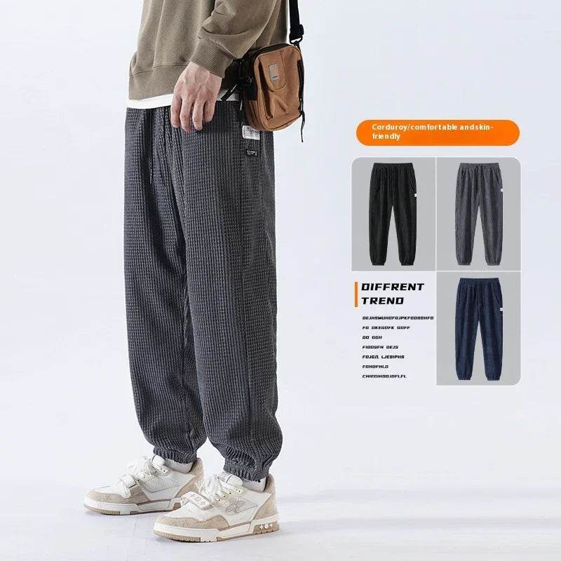 Men's Casual Loose Ankle Banded Pants – Shop Now - ZA-Zola