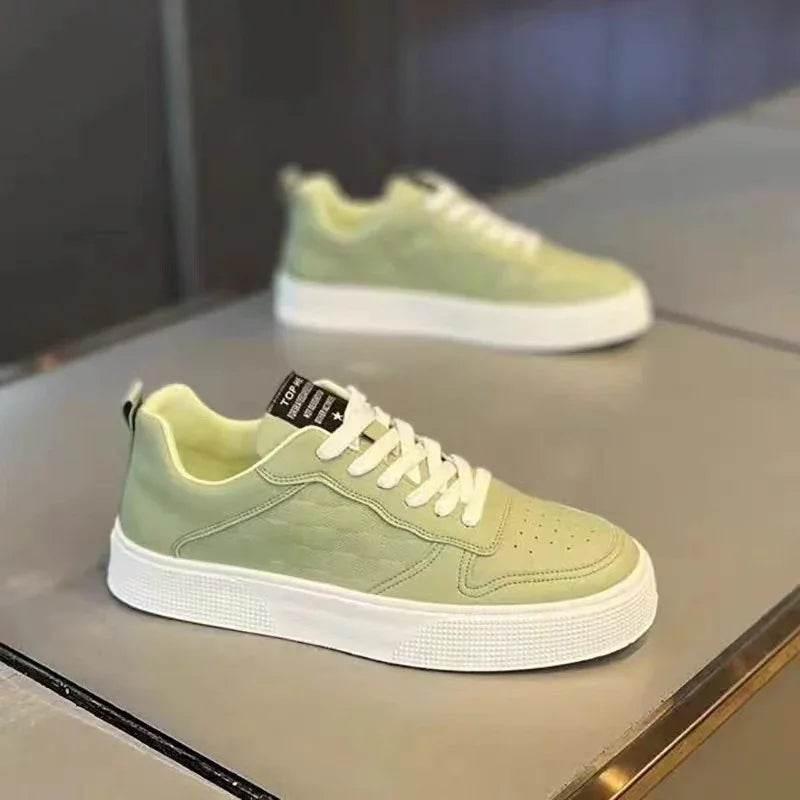 Men’s Casual Lace-Up Sneakers – Breathable Style - ZA-Zola