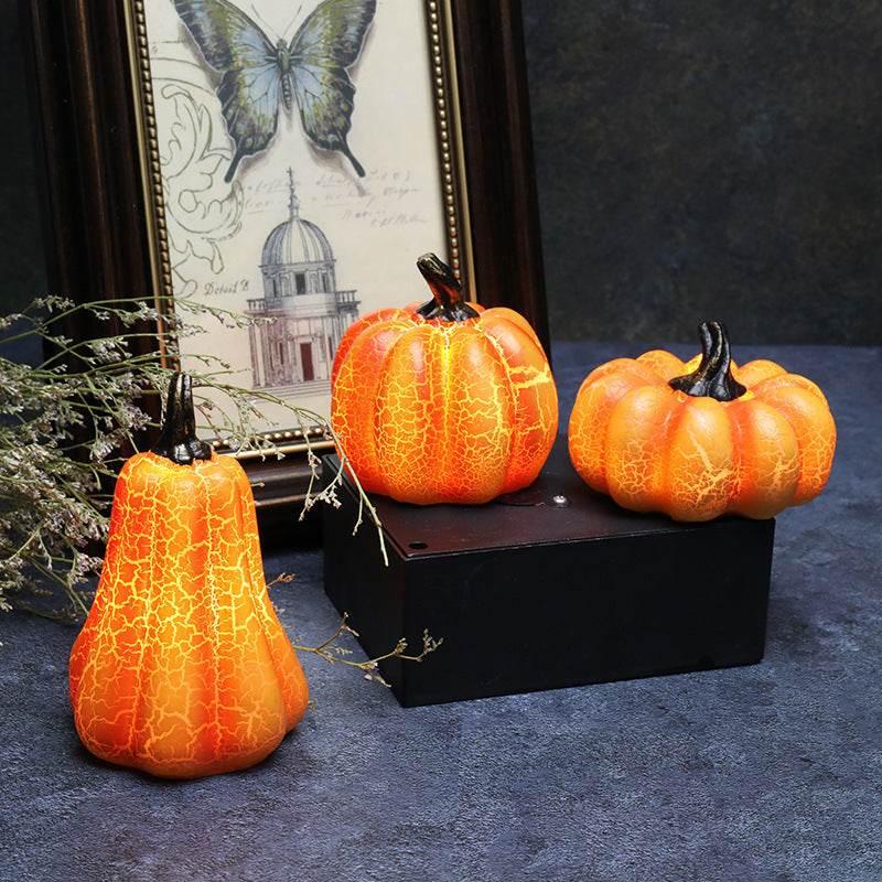 ZA-Zola Halloween Pumpkin Lantern LED Candle Lamp - ZA-Zola
