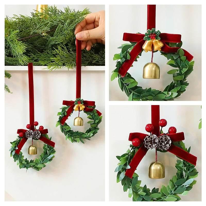 Bell Garland Christmas Tree Pendant Holiday Decoration - ZA-Zola