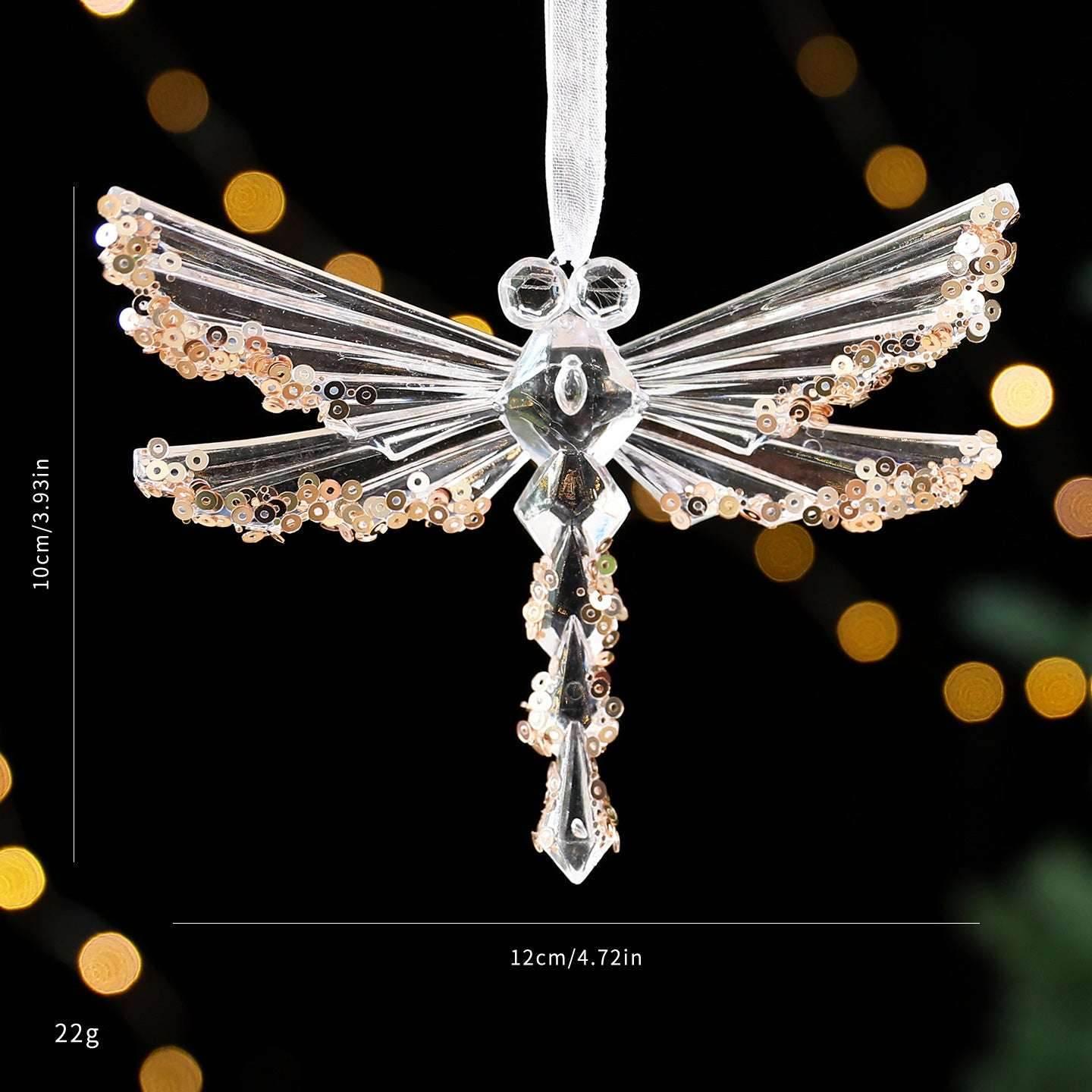 Sequined Acrylic Christmas Decoration Pendant Ornaments - ZA-Zola