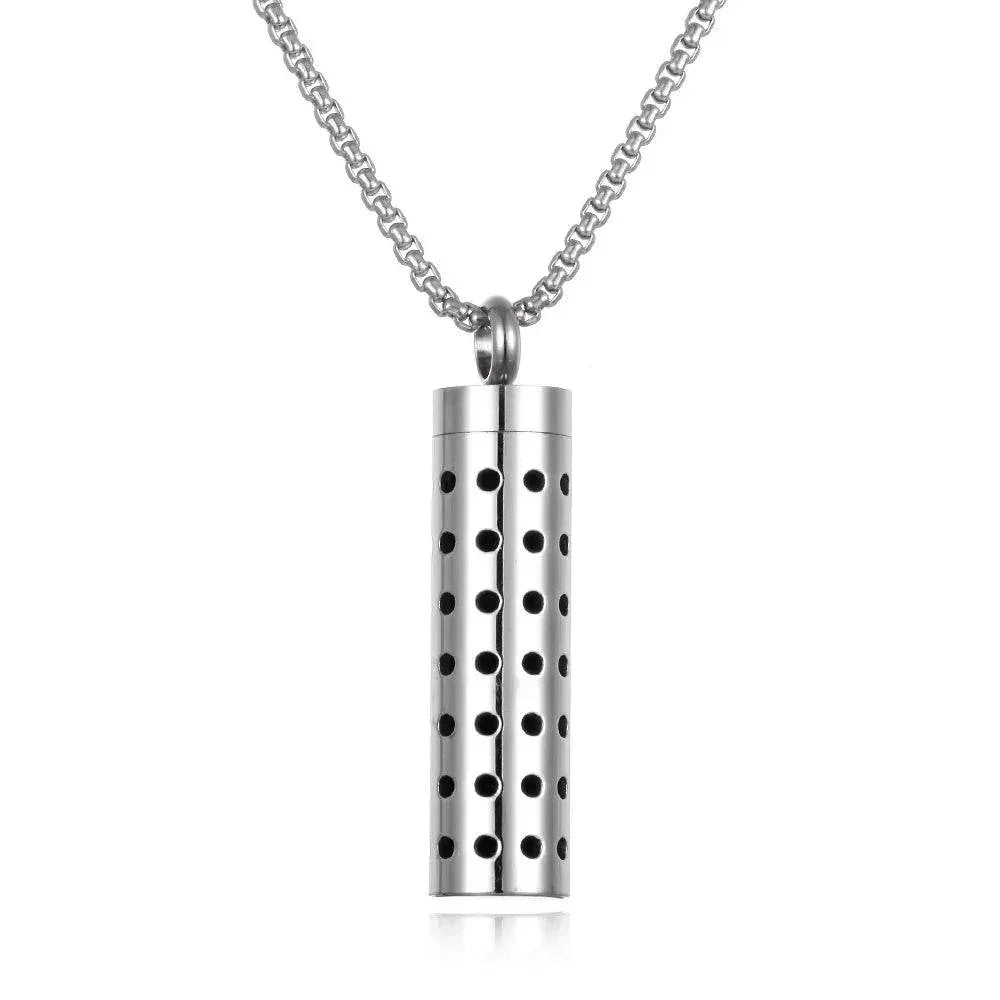 Titanium Aromatherapy Pendant Necklace - ZA-Zola