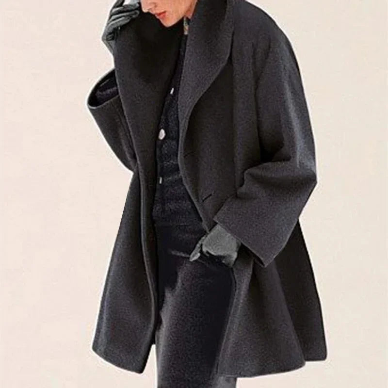 Women Woolen Sweater Coat Casual Autumn Winter - ZA-Zola