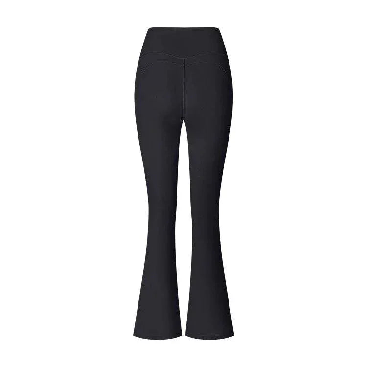 Women’s Flared Yoga Pants – High Waist Fitness Trousers - ZA-Zola
