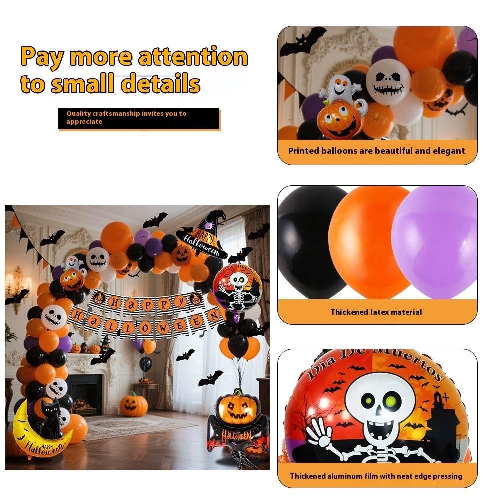 ZA-Zola Halloween Balloon Set Hanging Flags - ZA-Zola