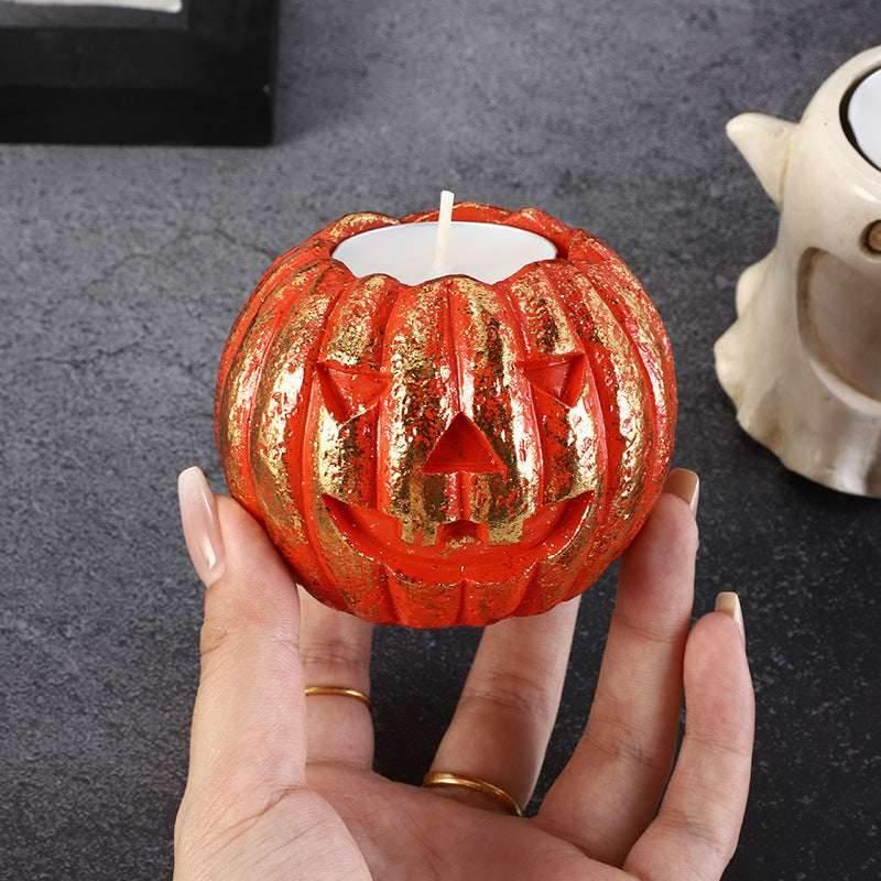 ZA-Zola Halloween Pumpkin Candle Holder - ZA-Zola