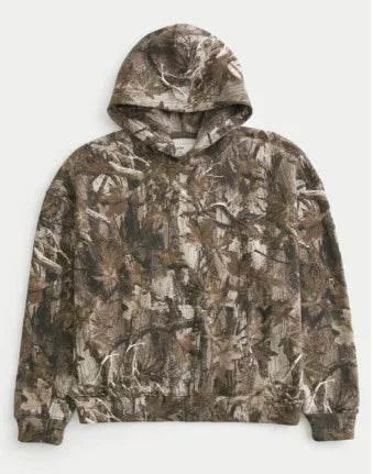 Women's Camouflage Hoodie – Oversized & Stylish! - ZA-Zola
