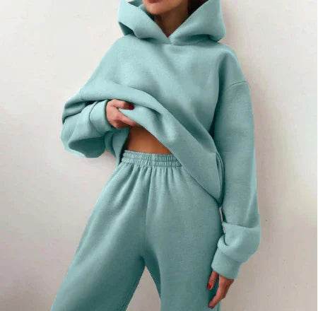 Women’s Hooded Sweater Tracksuit – Shop Now! - ZA-Zola