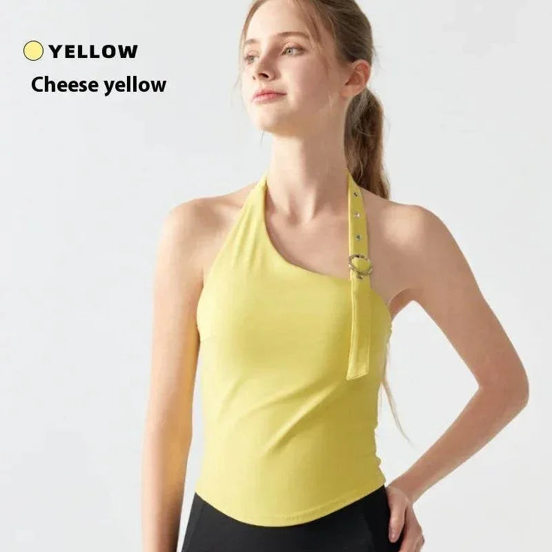 Women's Halter Sports Bra – Padded & Supportive! - ZA-Zola