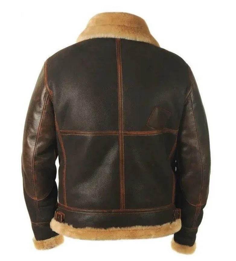 Men's Fashion Casual Winter PU Leather Coat - ZA-Zola