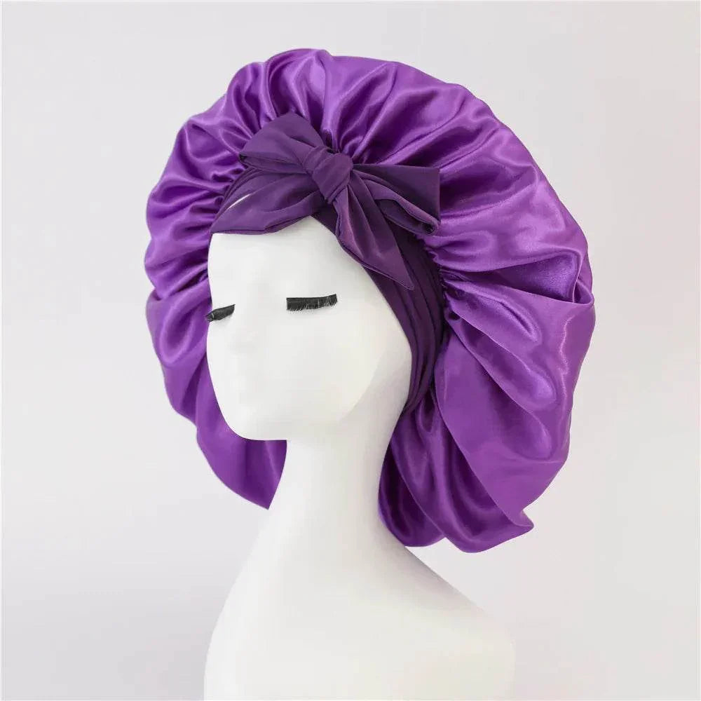 Silk Satin Bonnet for Sleeping – Hair Protection Cap - ZA-Zola