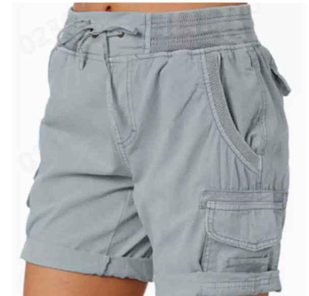 Women's Cargo Shorts With Pockets Outfit Styling Ideas