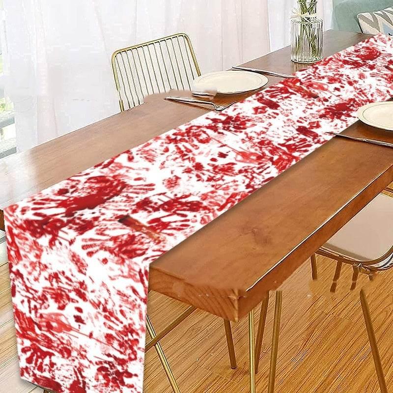 ZA-Zola Halloween Bloody Hand Tablecloth Decoration - ZA-Zola