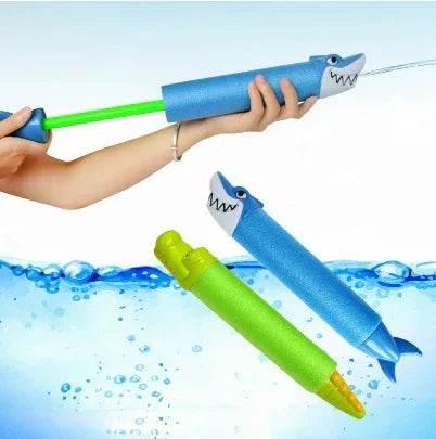 33cm Cartoon Shark Water Gun Toy – Summer Blaster for Kids - ZA-Zola