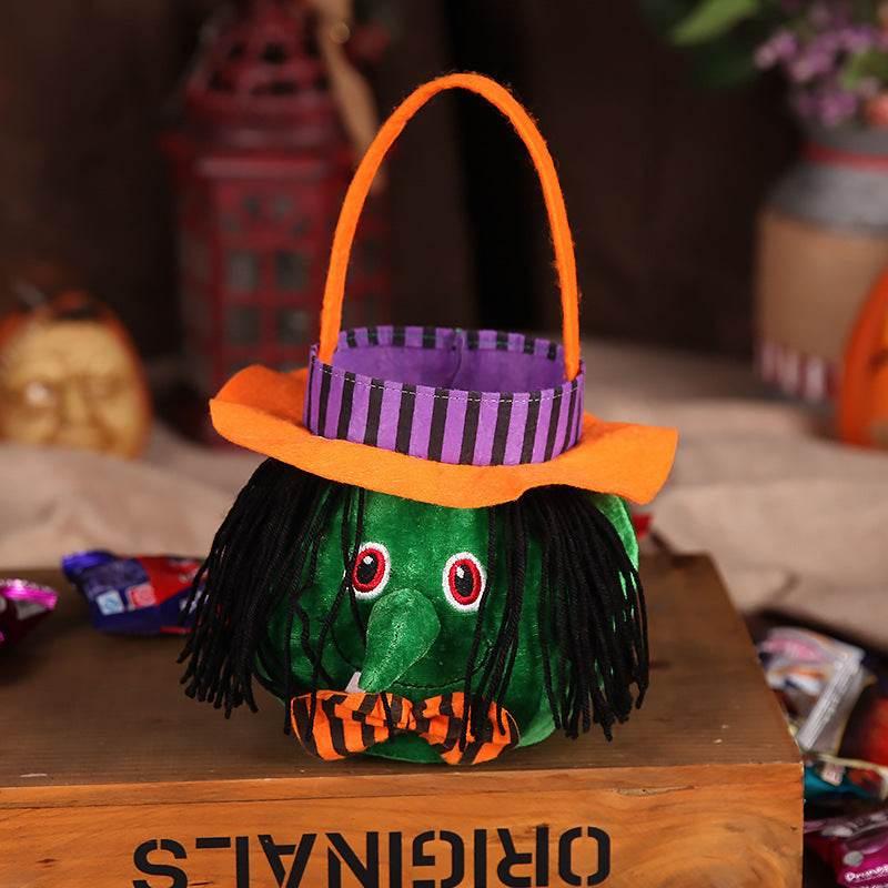 ZA-Zola Halloween Candy Bag Pumpkin Basket Kids - ZA-Zola