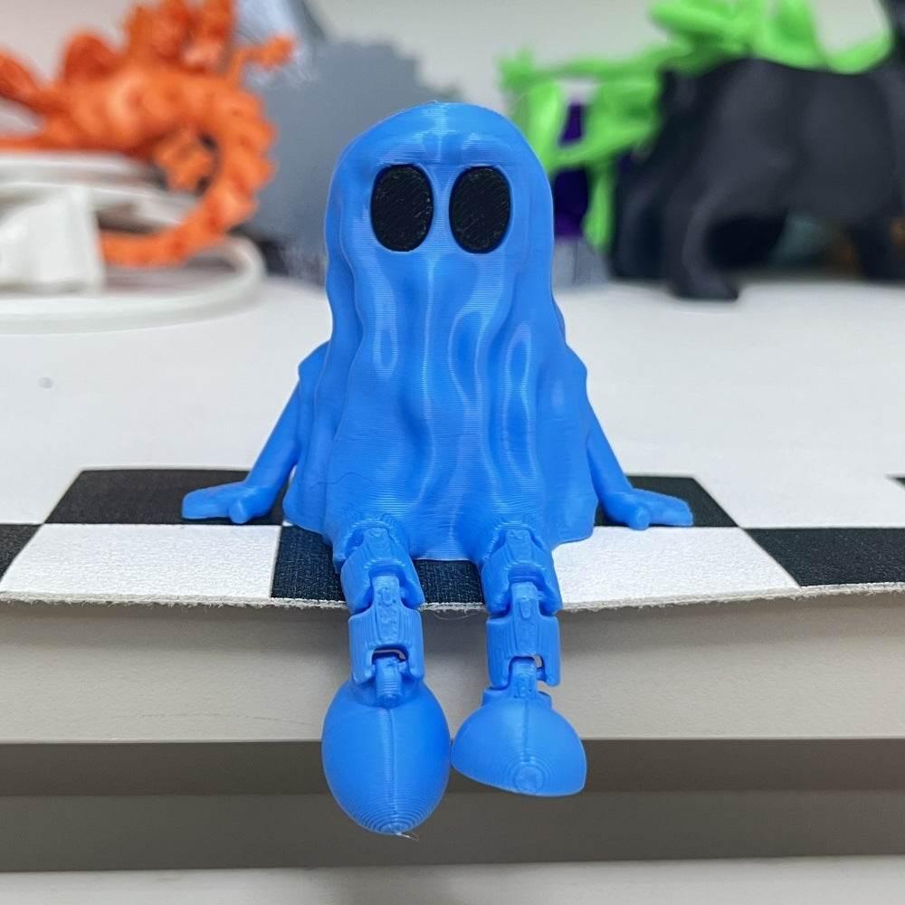 ZA-Zola 3D Printed Halloween Ghost with Movable Joints - ZA-Zola