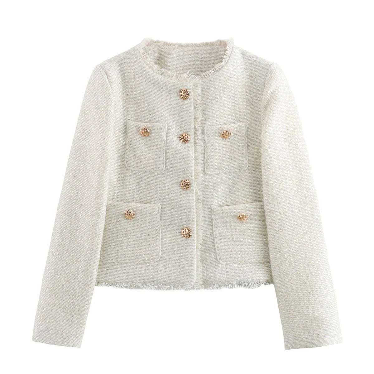 Woolen Short Coat Women Casual Winter Top - ZA-Zola