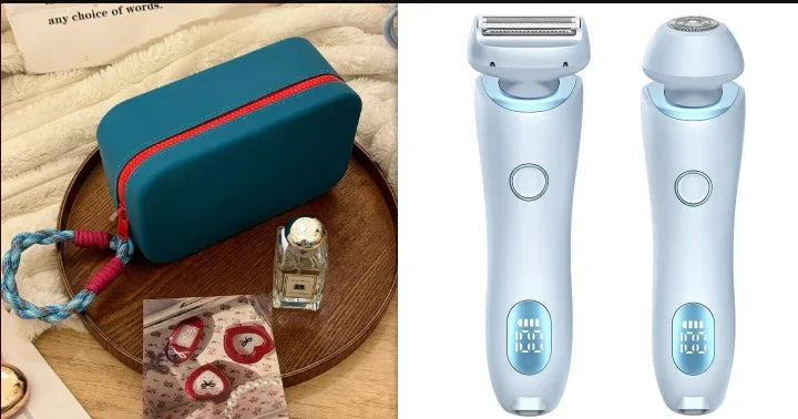 Women Electric Shaver – 2 in 1 USB Rechargeable Hair Remover - ZA-Zola