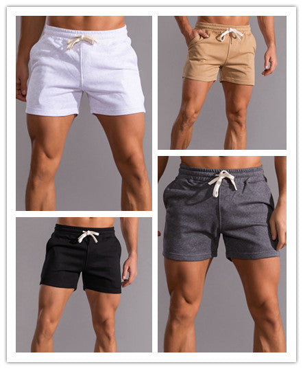 Men's Running Shorts | Fitness Casual Gym Wear - Solid Color