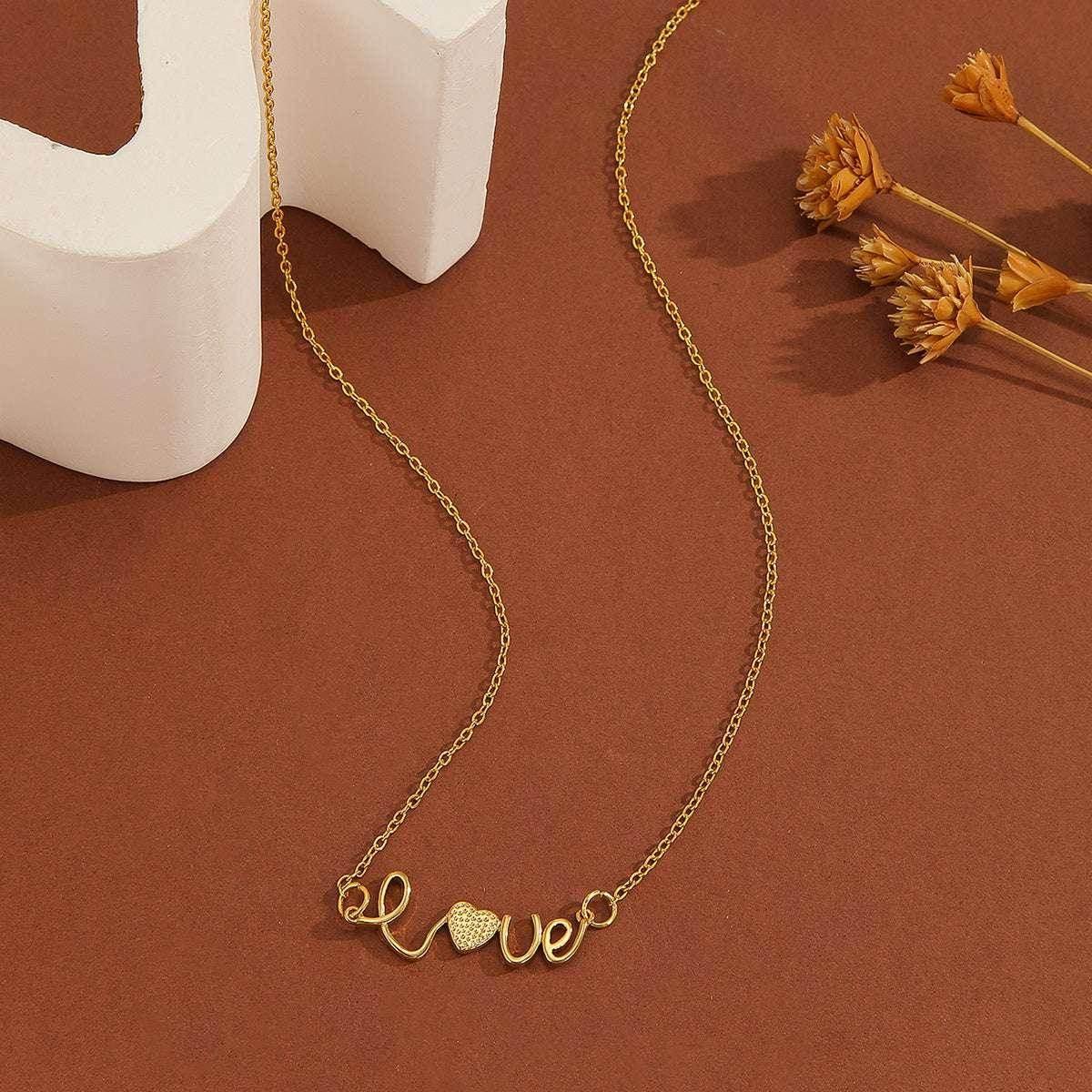 Infinity Love Pendant Necklace for Women - ZA-Zola