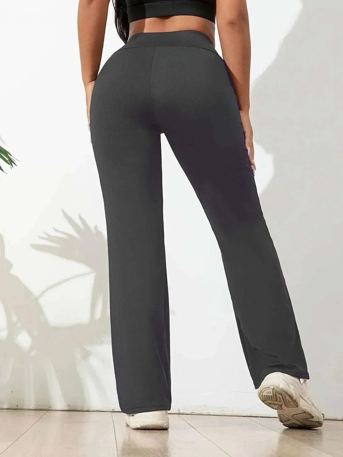 Wide-Leg Sport Pants – Chill Fit, Big Stretch - ZA-Zola