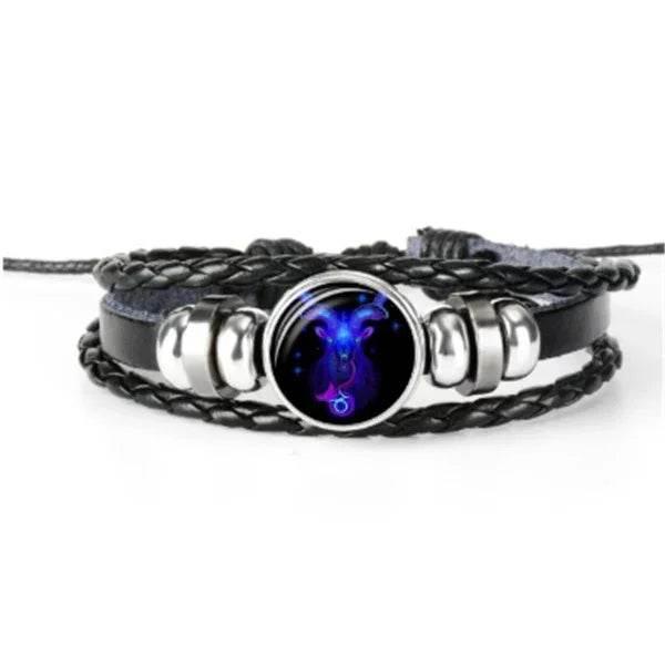 Zodiac Constellation Braided Bracelet for All Ages - ZA-Zola