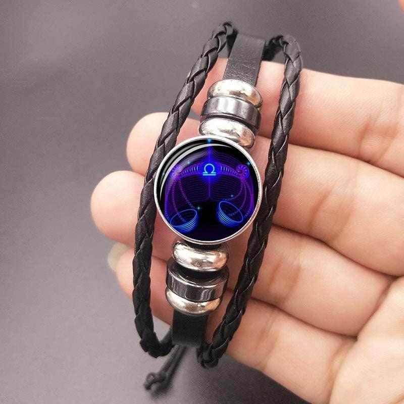 Zodiac Constellation Braided Bracelet for All Ages - ZA-Zola