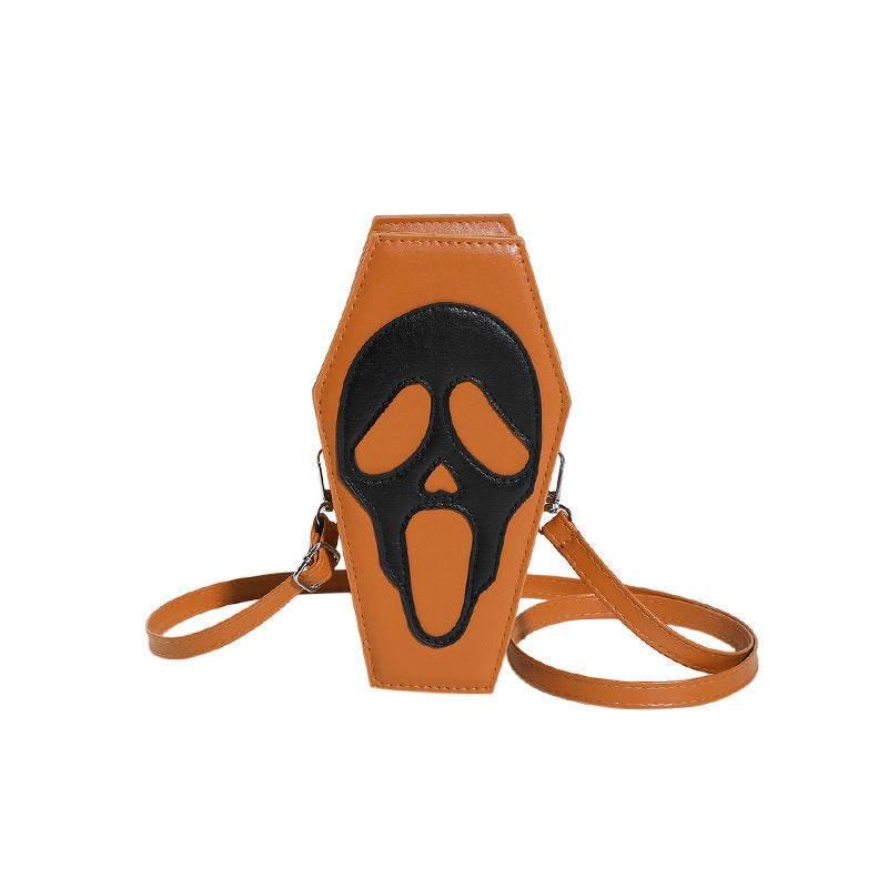ZA-Zola Halloween Coffin Shape Crossbody Bag - ZA-Zola