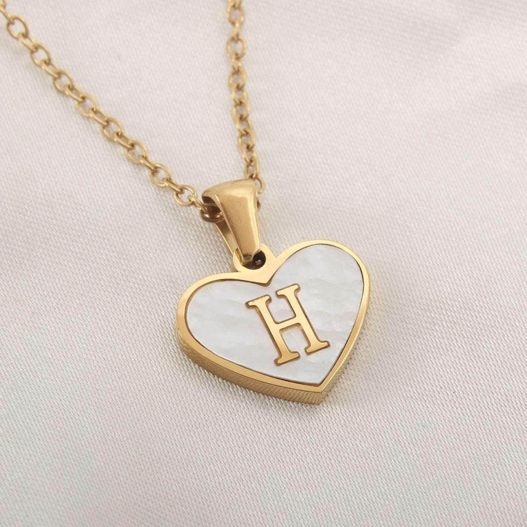 26 Letter Heart Necklace – Personalized Valentine's Gift - ZA-Zola