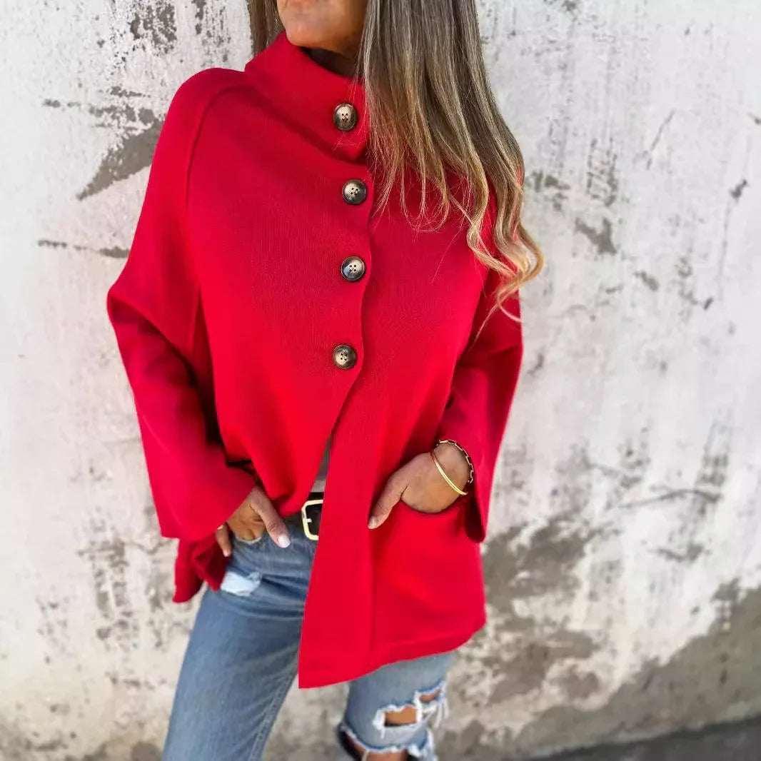 Women Knitted Coat – Lapel Cardigan Jacket - ZA-Zola