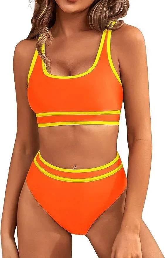 Tight-Fit Bikini | Sexy Solid Swimsuit – Buy Now - ZA-Zola