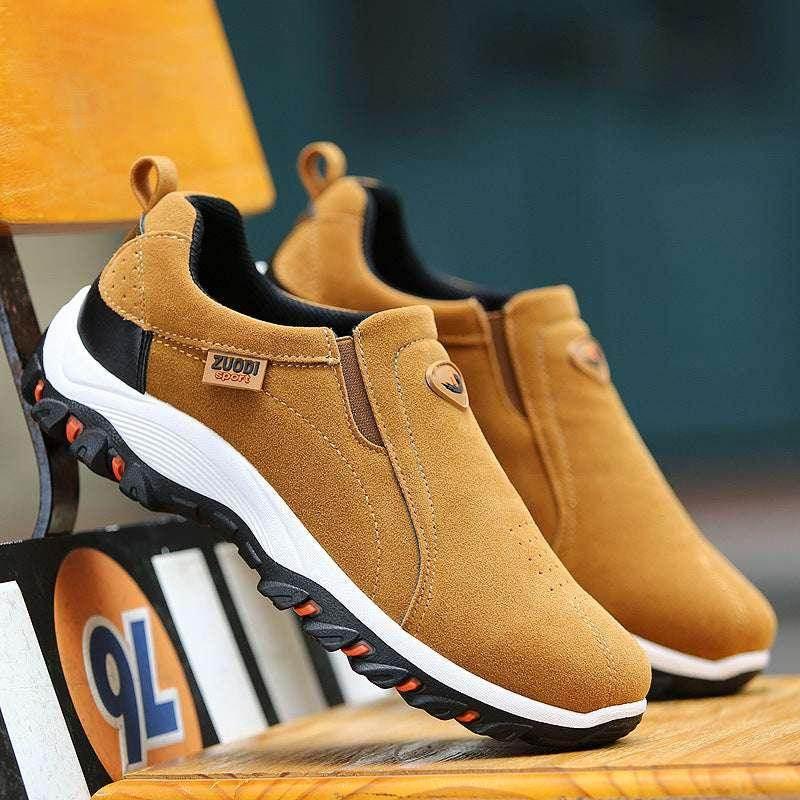 Men’s Hiking Travel Shoes – Thick Sole Comfort - ZA-Zola