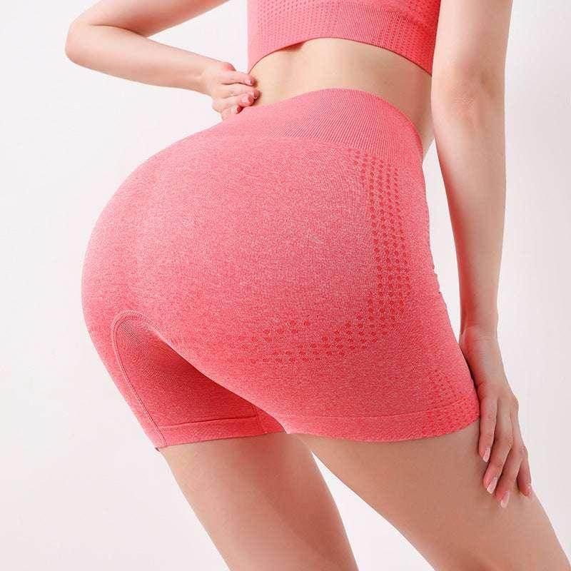 High-Waist Yoga Running Gym Shorts – Summer Fitness - ZA-Zola