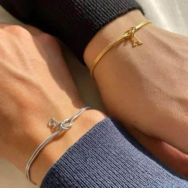 A-Z Love Knot Bracelets | Personalized Jewelry Gift - ZA-Zola