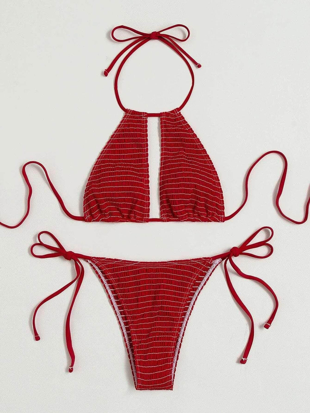 Women’s Two-Piece Split Bikini Set - ZA-Zola