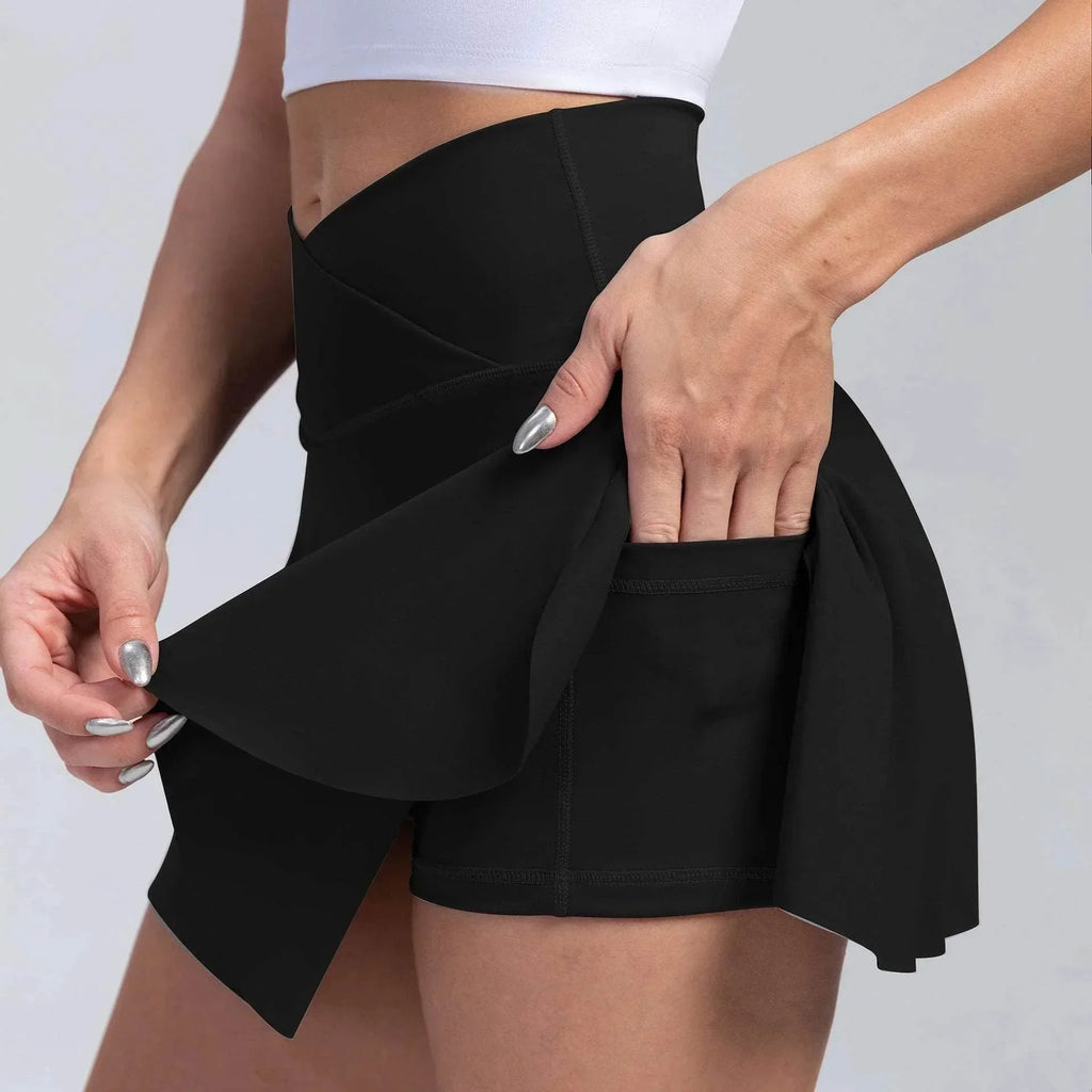 High-Waist Yoga Shorts – Stretchy & Breathable Fit - ZA-Zola