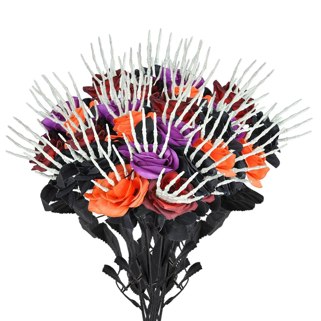 ZA-Zola Halloween Skull Hand Rose Decoration - ZA-Zola
