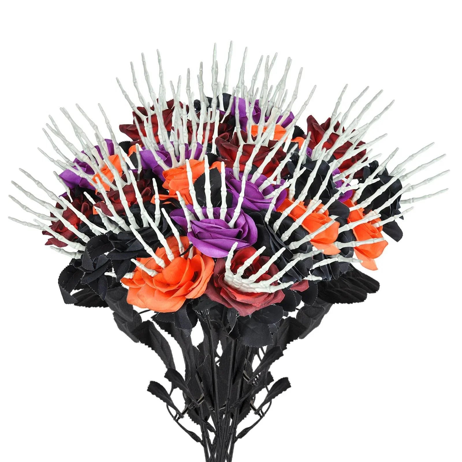 ZA-Zola Halloween Skull Hand Rose Decoration - ZA-Zola
