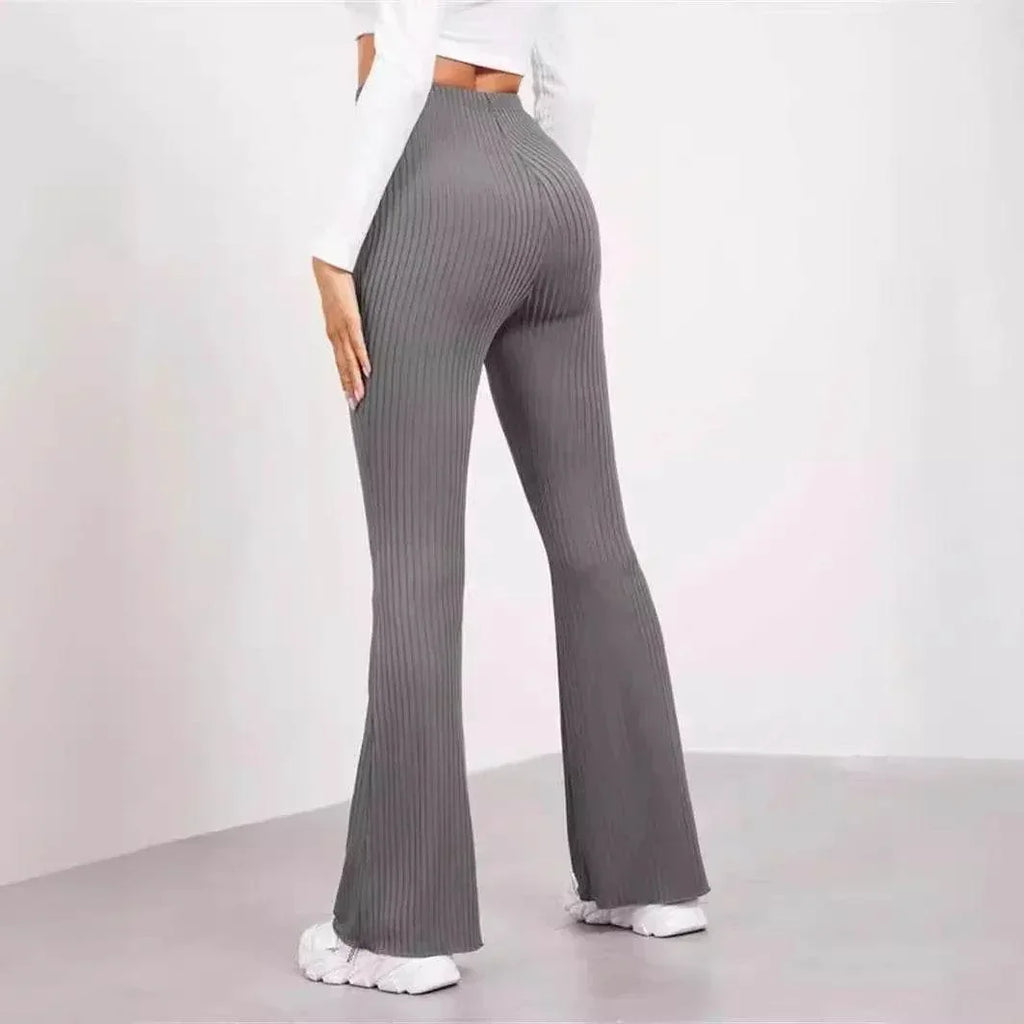 High Waist Yoga Pants – Tummy Control & Medium Elastic - ZA-Zola