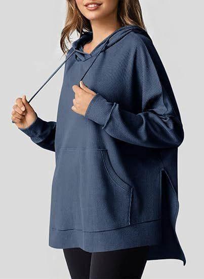 Women's Long Sleeve Pocket Pullover Sweatshirt - ZA-Zola