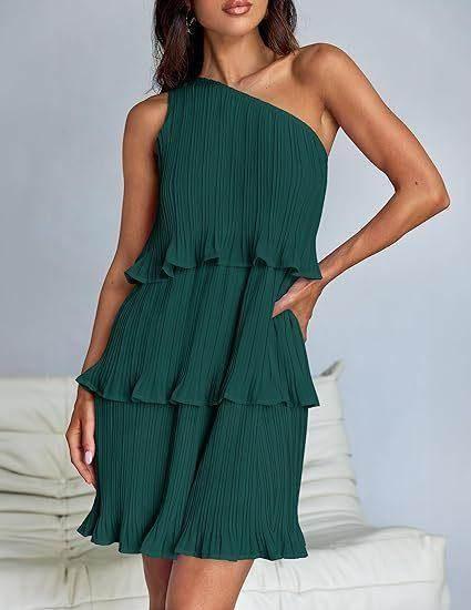 Layered Hem Sleeveless Dress – Summer Chic Look - ZA-Zola